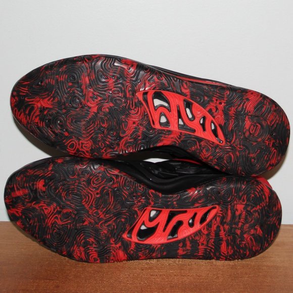 Nike KD 15 Bred Basketball Shoes Mens 12.5 Black University Red - Picture 6 of 6